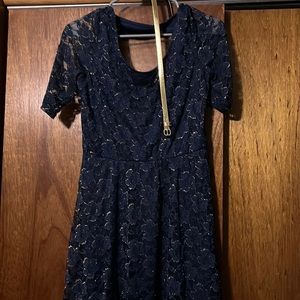 Casual blue dress size m